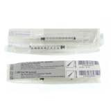 BD Slip Tip&trade; 1mL Syringe w/Needle, 27G x 1/2", Grey Hub