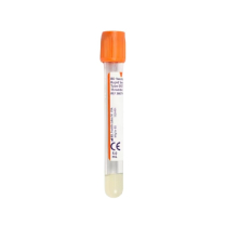BD Vacutainer&reg; Rapid Serum Tube, 13mm x 100mm, 5mL, Orange
