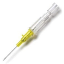 BD Insyte&trade; IV Catheter w/Vialon&trade; Catheter Material, 24G x 3/4" - Yellow