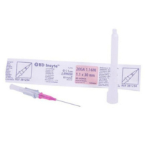 BD Insyte&trade; IV Catheter w/Vialon&trade; Catheter Material, 20G x 1-1/4" - Pink