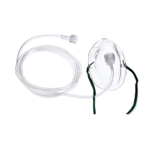 Medline&reg; Hudson RCI Adult Elongated Concentration Masks, Universal Connector, 7'