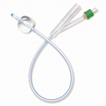 Medline&reg; SelectSilicone 100% Silicone Foley Catheter, 10mL, 2-Way, 16FR