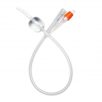 Medline&reg; SelectSilicone 100% Silicone Coude Foley Catheter, 10mL, 2-Way