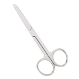 Medline&reg; OR Scissors, Sharp/Blunt, Straight, Sterile, 4.5"