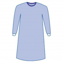 Medline&reg; Non-Reinforced Sirus Surgical Gowns w/Set-In Sleeves, Sterile, Extra-Long, Size XL