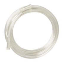 Medline&reg; Clear Oxygen Tubing with Standard Connector, 7'