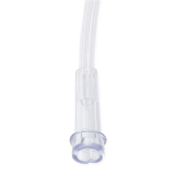 Medline&reg; Clear Oxygen Tubing with Standard Connector, 7'