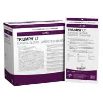 Triumph&reg; LT Latex Surgical Gloves (50 pairs per box), Size 7.0