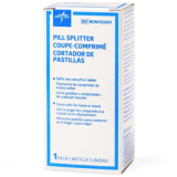 Medline Pill Splitter w/Storage, Blue