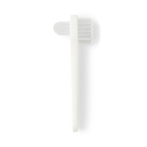 Medline Denture Toothbrush, 2 Sided, Ivory