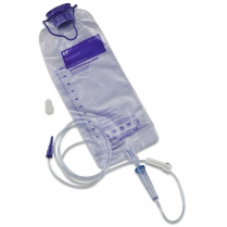 Kangaroo&trade; Gravity Feeding Bag with Ice Pouch, 1000mL