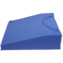 Endovaginal Foam Wedge for Ultrasound, Open Cell Foam, Blue Vinyl, 6" x 20" x 20"