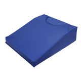 Endovaginal Foam Wedge for Ultrasound, Open Cell Foam, Blue Vinyl, 6" x 20" x 20"