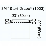 3M&trade; Steri-Drape&trade; Isolation Bag, 20" x 20"