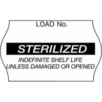 3M&trade; Comply&trade; Sterilization Load Labels, Black