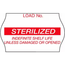 3M&trade; Comply&trade; Sterilization Load Labels, Red