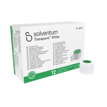 Solventum&trade; Transpore&trade; White Surgical Tape, 1" x 10yds