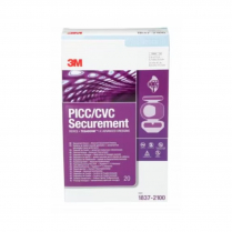 3M&trade; Tegaderm&trade; PICC-CVC Securement Device and Dressing, 3-1/2" x 4-1/2"