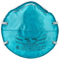 3M&trade; N95 Particulate Healthcare Respirator, 1860, Size: Standard (Box of 20)