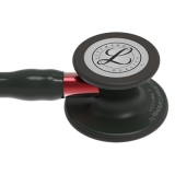 Littmann&reg; Cardiology IV&trade; Stethoscope - Black/Black/Red 6200