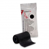 3M&trade; Scotchcast&trade; Plus Casting Tape, Black, 3" x 4yds