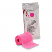 3M&trade; Scotchcast&trade; Plus Casting Tape, Bright Pink, 3" x 4yds