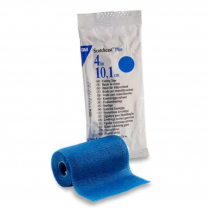 3M&trade; Scotchcast&trade; Plus Casting Tape, Blue, 4" x 4yds