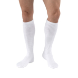 Jobst&reg; Sensifoot&trade; Knee High Diabetic Stockings 8-15mmHg, Small, White