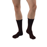Jobst&reg; Sensifoot&trade; Crew Diabetic Stockings, 8-15mmHg, Brown, Large