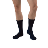 Jobst&reg; Sensifoot&trade; Crew Diabetic Stockings, 8-15mmHg, Navy, XSmall