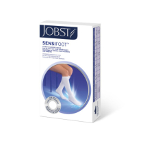 Jobst&reg; Sensifoot&trade; Crew Diabetic Stockings, 8-15mmHg, Navy, Medium