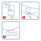 Leukoplast&reg; Barrier, 2.2cm x 3.8cm - rectangle