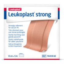 Leukoplast&reg; Strong Fabric Dressing, Roll, 8cm x 5m