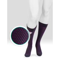 Juzo&reg; Power Vibe Compression Socks, 15-20mmHg, XL, Cool Dot