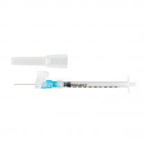 Monoject&trade; Magellan&trade; Hypodermic Safety Needles with Syringes, 3cc, 25G x 1"
