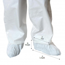 Critical Cover&reg; AquaTrak&reg; Shoe Covers, Black, Universal