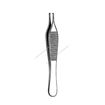 Sklar&reg; Econo Sterile&trade; Adson Tissue Forceps, Straight, 1x2 Teeth, 4-3/4"