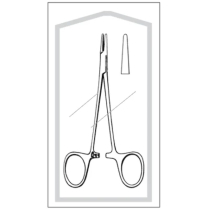 Sklar&reg; Econo Sterile&trade; Webster / Halsey Needle Holder, Smooth, Disposable, 5-1/4"
