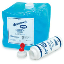 Aquasonic&reg;  100 Ultrasound Transmission Gel, 5L w/Empty 250mL Bottle, Blue