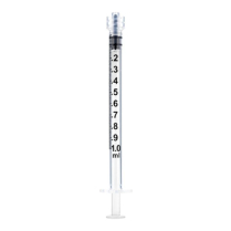 Sol-M&reg; Luer Lock Syringe w/o Needle, Low Dead Space, 1cc