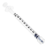 Sol-M&reg; Luer Lock Syringe w/o Needle, Low Dead Space, 1cc