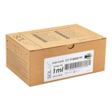 Sol-M&reg; Luer Lock Syringe w/o Needle, Low Dead Space, 1cc