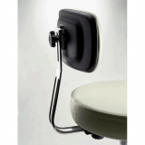 Ritter&reg; 275 Manual Screw Adjust Stool w/Backrest, Cranberry - Request Quote for Pricing