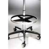 Ritter&reg; 275 Manual Screw Adjust Stool w/Backrest, Cranberry - Request Quote for Pricing