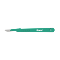Jai Surgicals Premium Reinforced Scalpel w/Handle & Blade Guard, Disposable, #11