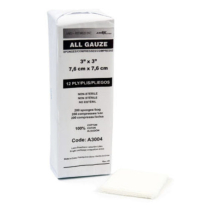 Ritmed&reg; Premium Cotton Gauze Sponges, Non-Sterile, 8-ply, 4" x 4"