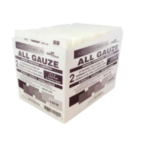 Ritmed&reg; Premium Cotton Gauze Sponges, Sterile 2's, 12-ply, 8" x 4"