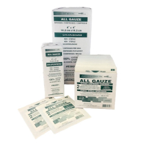 Ritmed&reg; 100% Cotton Gauze Sponges, Non-Sterile, 12-ply, 4" x 4"