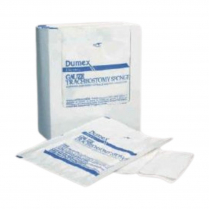 Dumex&reg; Tracheotomy Sterile Drain Sponge, Non-Woven, 6-Ply