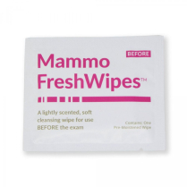 FreshWipes&trade; Mammography Wipe